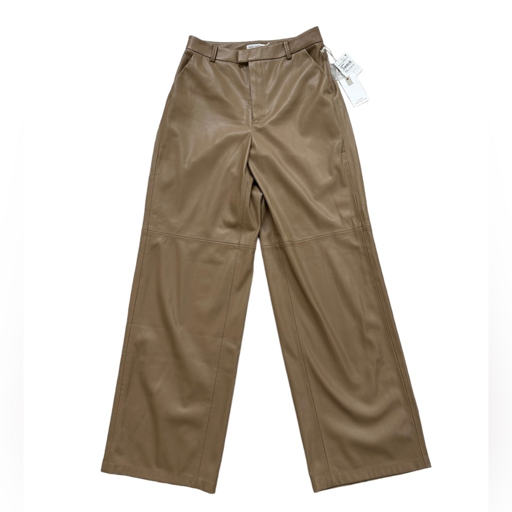 NWT Good American Faux Leather Pants